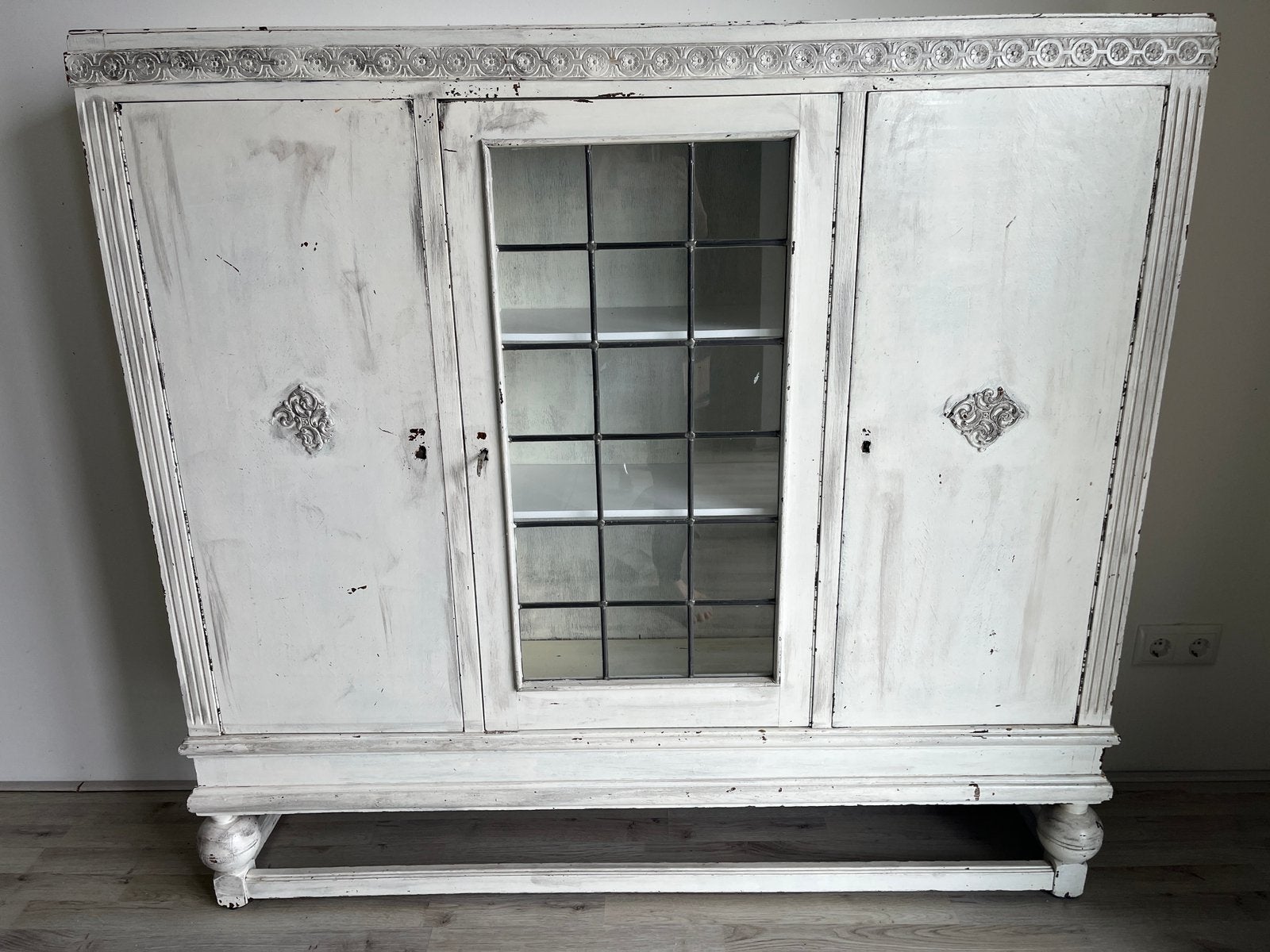 Antieke kast. Zelfde advertentie nieuw account., Huis en Inrichting, Ophalen, 100 tot 150 cm, Glas, Landelijk