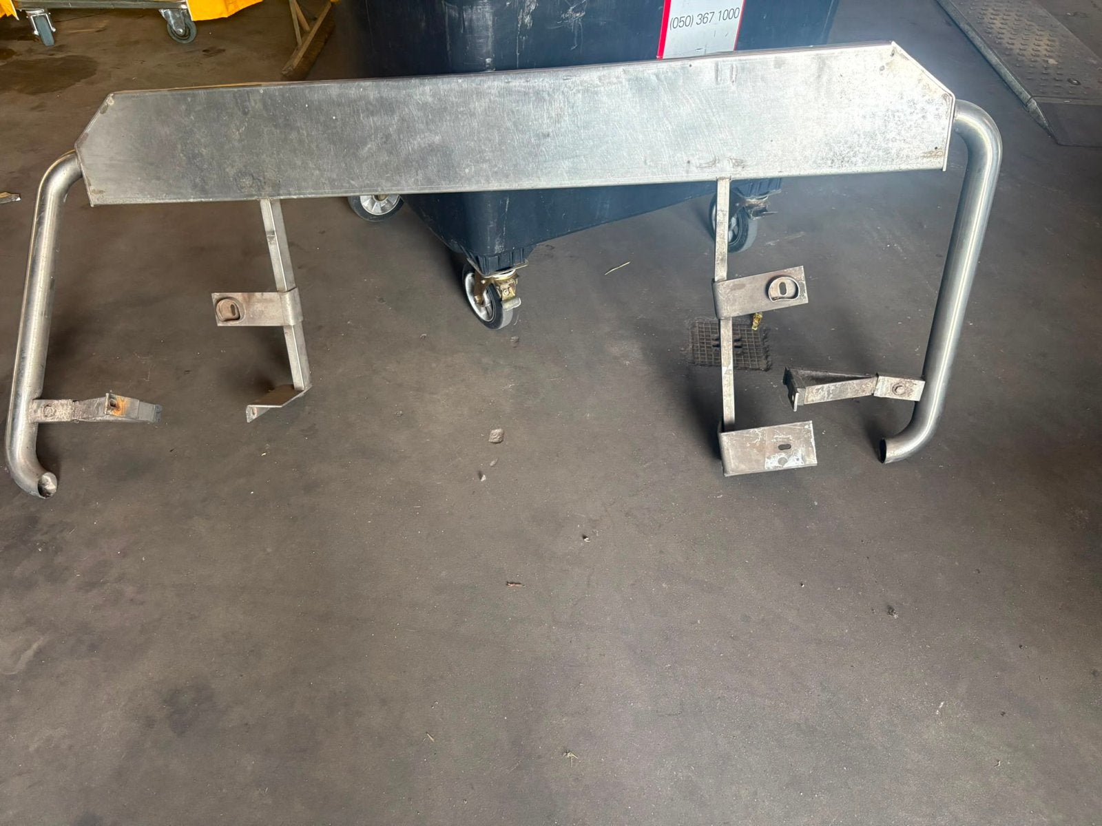 Opstapje achter voor Fiat Ducato bestelbus, Ophalen, Gebruikt, Achter, Fiat