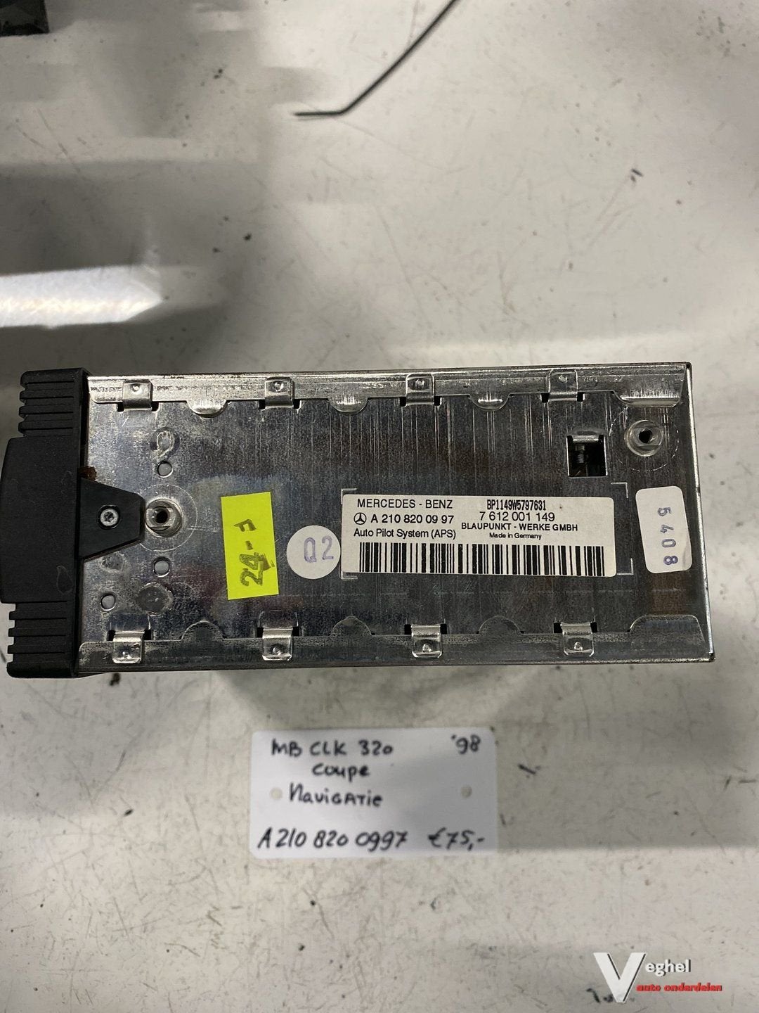 Mercedes CLK 320 Coupe Navigatie module A210 820 0997, Gebruikt, -, -, Ophalen of Verzenden