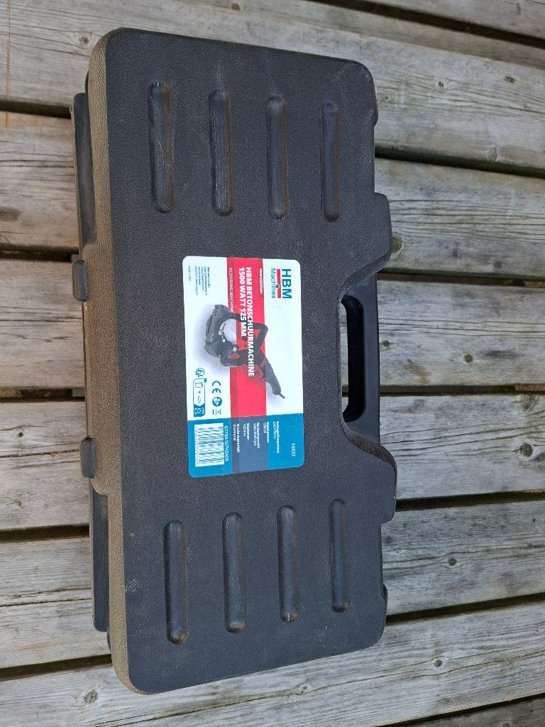 beton schuurmachine hbm, Doe-het-zelf en Verbouw, Ophalen of Verzenden, Zo goed als nieuw, 1200 watt of meer, Overige typen