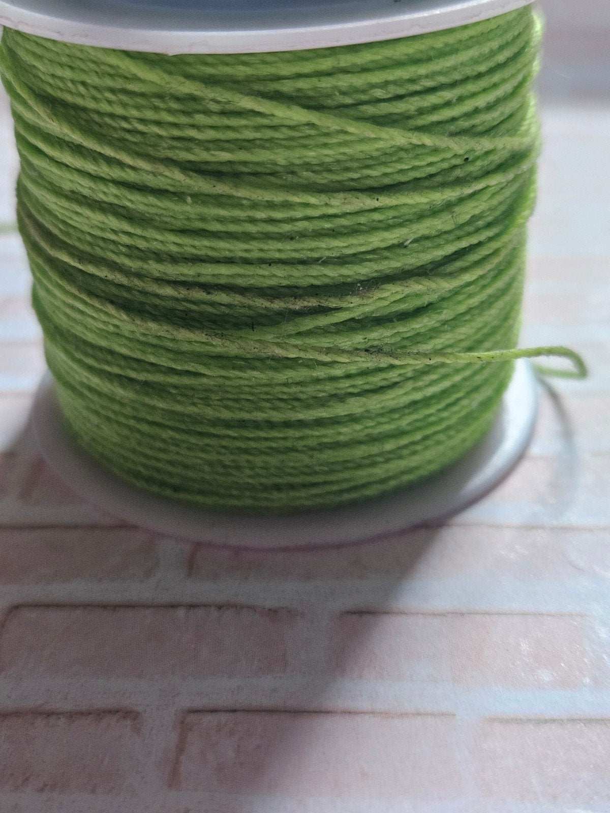 Groen WaxDraad voor Sieraden Maken - Nieuw, Ophalen of Verzenden, Nieuw, Draad