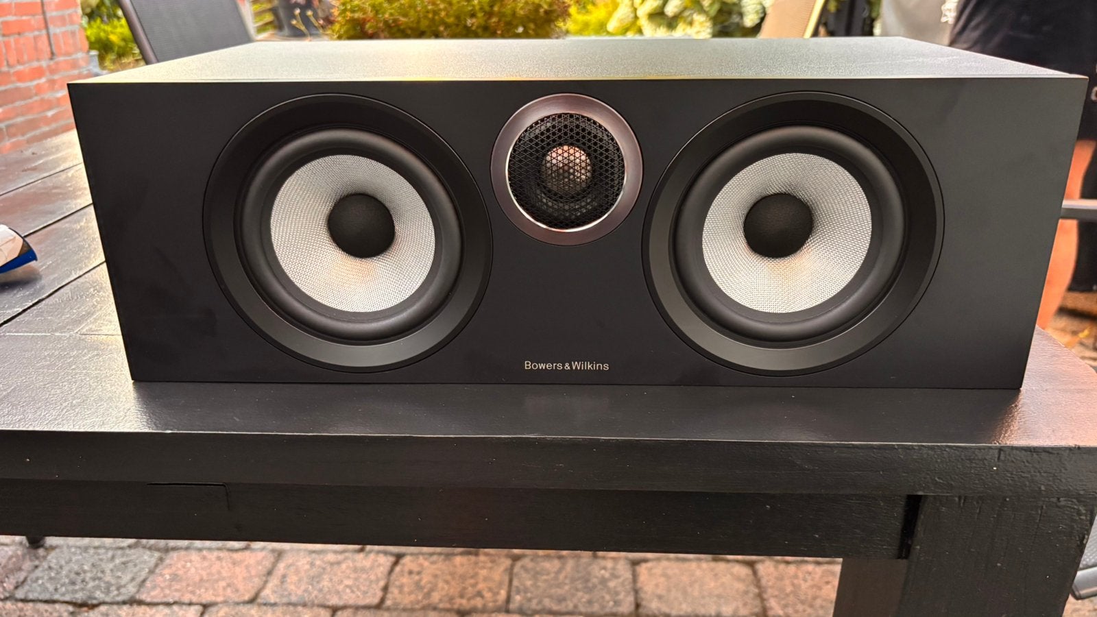 Bowers & Wilkins HTM6 S3 Zwart Centre Speaker, Audio, Tv en Foto, Luidsprekers, Ophalen of Verzenden, Zo goed als nieuw, Center speaker