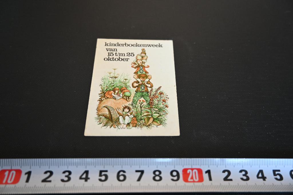 sticker Kinderboekenweek  strip, Verzamelen, Ophalen, Zo goed als nieuw