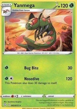 Pokemon - Yanmega (SHF 2) Rare.., Ophalen of Verzenden, Nieuw, Losse kaart