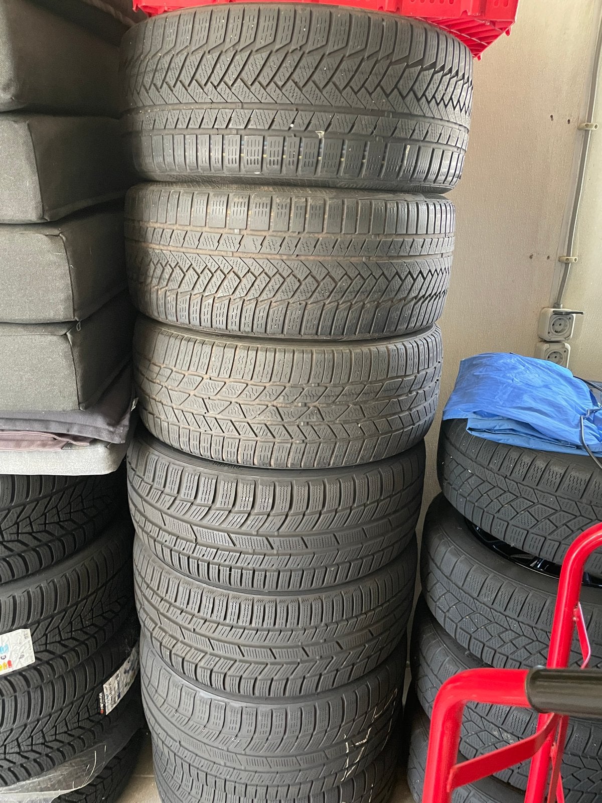 Diverse Winterbanden Gebruikt Continental 225/40/R18 etc!!, Ophalen, 18 inch, Nieuw, Winterbanden