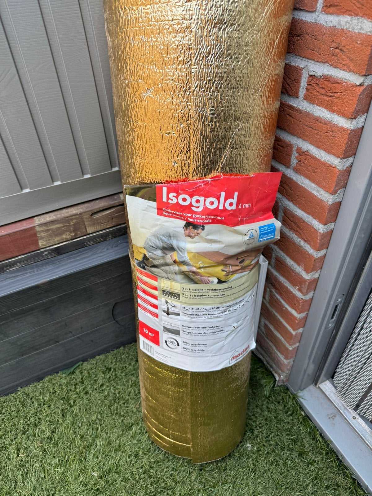 2 in 1 isolatie, Ophalen, Zo goed als nieuw, 20 meter of meer