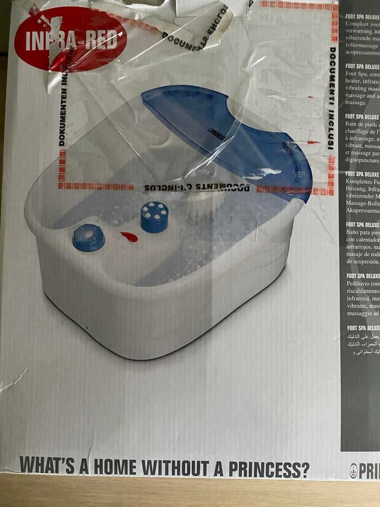 Foot Spa Deluxe - Nieuw in doos, Ophalen of Verzenden, Nieuw, Hand- en Voetverzorging