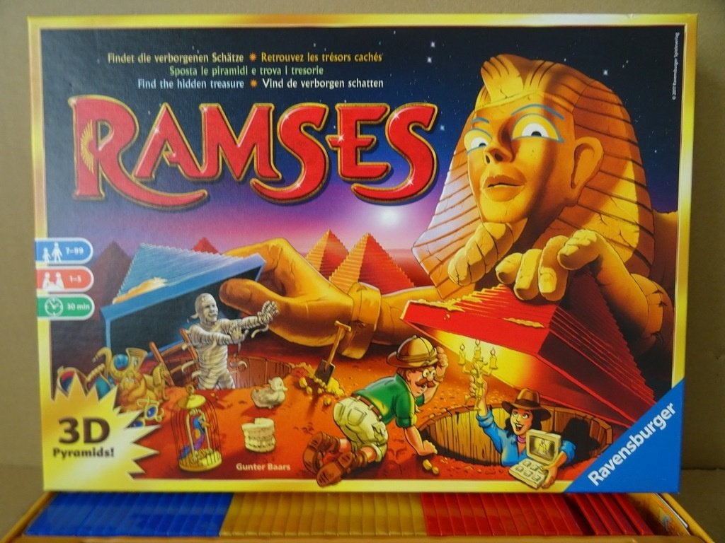 Ravensburger Ramses Zoek de schatten Ramses spel 2017, Gebruikt, Onbekend, Ophalen of Verzenden, Ravensburger