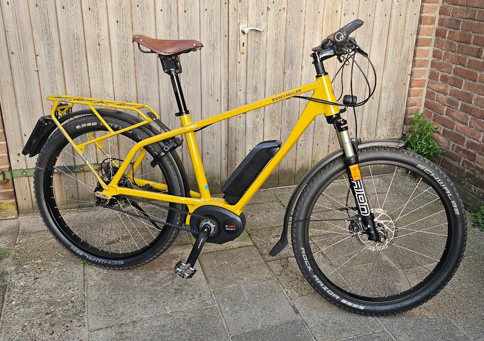 Riese & Muller Charger Rohloff Bosch (Blue label) 45km, Ophalen, Zo goed als nieuw
