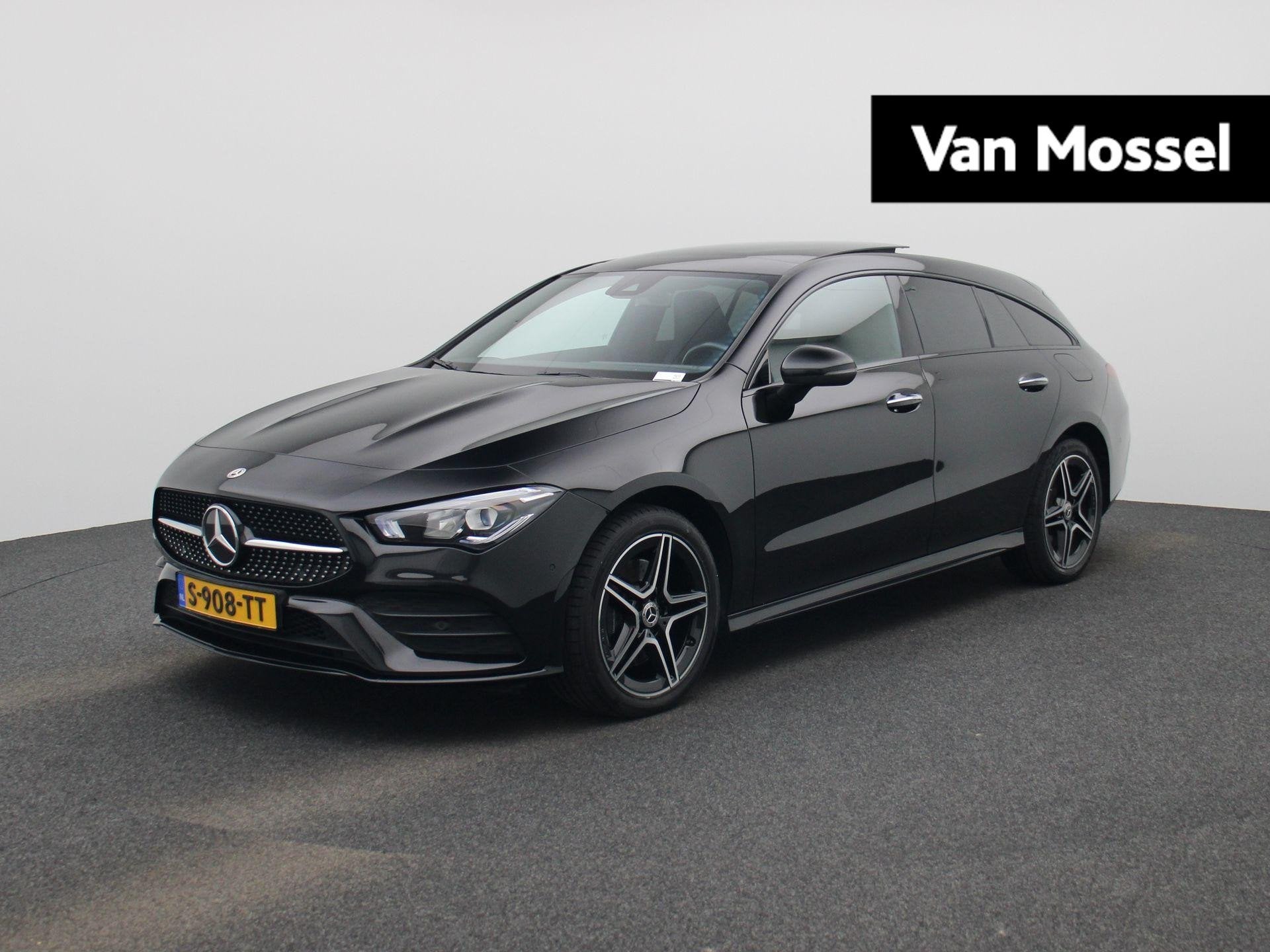 Mercedes-Benz CLA-klasse Shooting Brake 250 e AMG Line | PAN, Gebruikt, 4 cilinders, Zwart, Hybride Elektrisch/Benzine