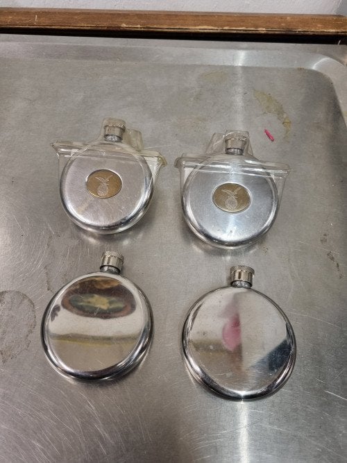 zakfles / flacon voor drank vier stuks, Ophalen of Verzenden, 'T Olde Gre-j, Info@toldegrej.nl, Endepoelstraat 20f Didam