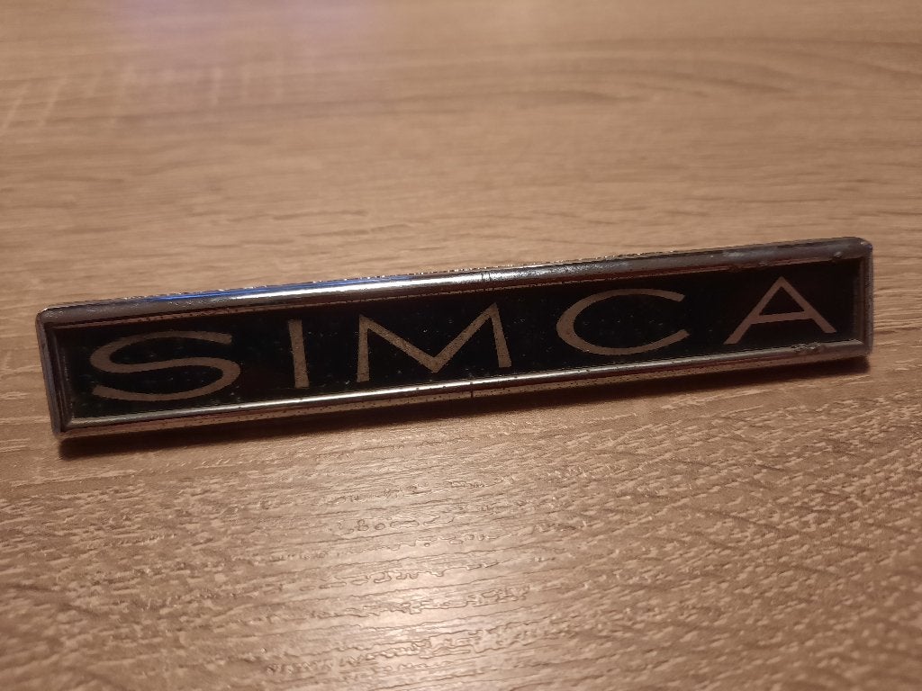 simca embleem, Auto-onderdelen, Ophalen of Verzenden, Gebruikt