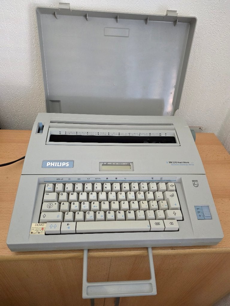 Elektrische typemachine Philips VW2210, Diversen, Typemachines, Ophalen, Gebruikt