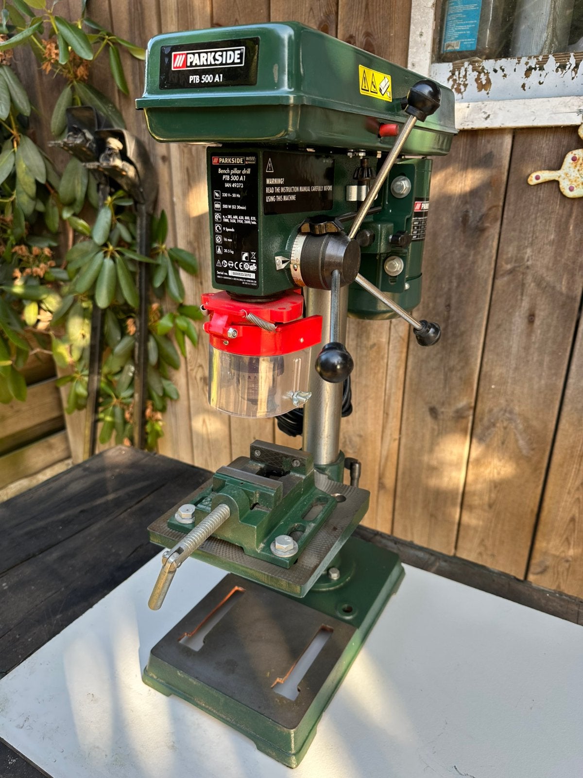 Te koop: Parkside kolomboormachine PTB 500 A1, Ophalen of Verzenden, Zo goed als nieuw, Kolomboormachine