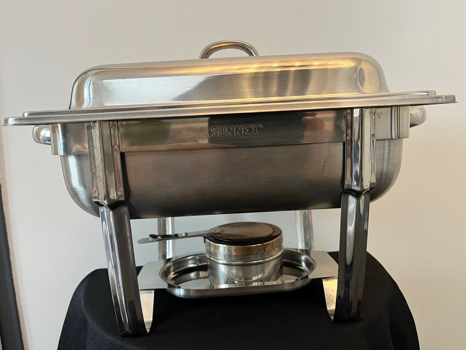 Sunnex Chafing Dish - RVS Warmhoudbak, Ophalen, Zilver, Metaal, Overige merken