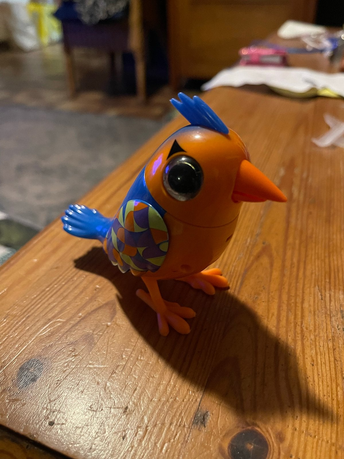 Kleurrijke interactieve vogel speelgoed, Kinderen en Baby's, Ophalen of Verzenden, Gebruikt, Jongen of Meisje