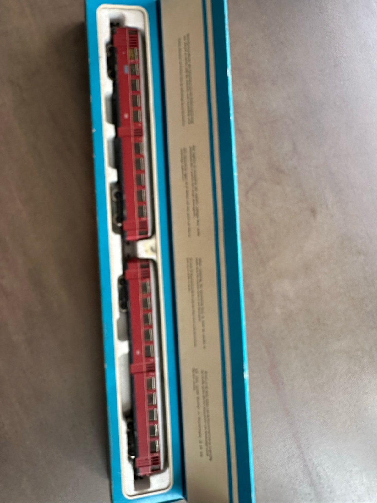 Marklin 3076- 2x Rode Rijtuigen in originele verpakking, Gelijkstroom, Wagon, Ophalen of Verzenden, Zo goed als nieuw