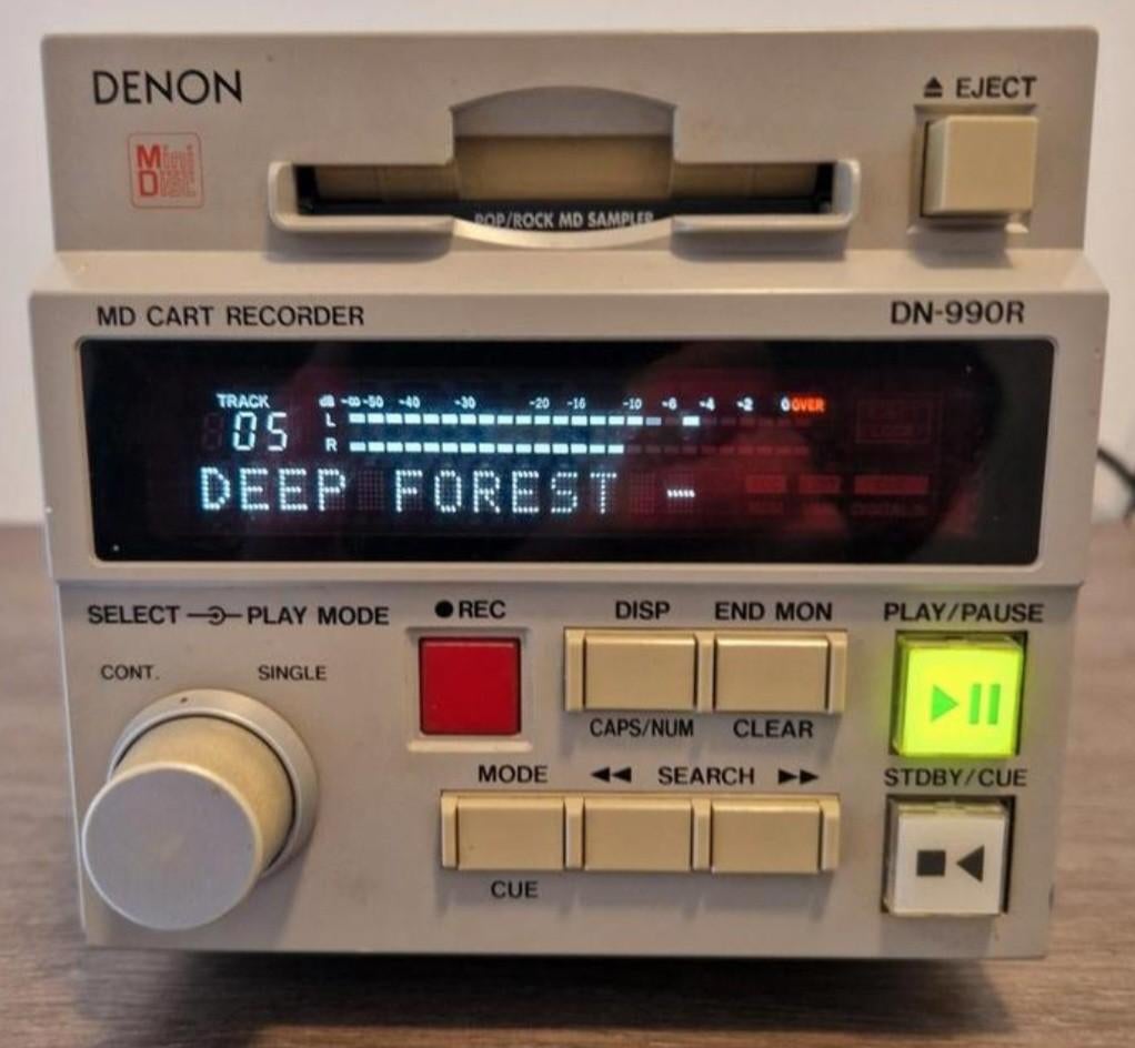 Denon DN-990R Pro MiniDisc recorder, Audio, Tv en Foto, Walkmans, Discmans en Minidiscspelers, Ophalen of Verzenden, Minidisc-recorder