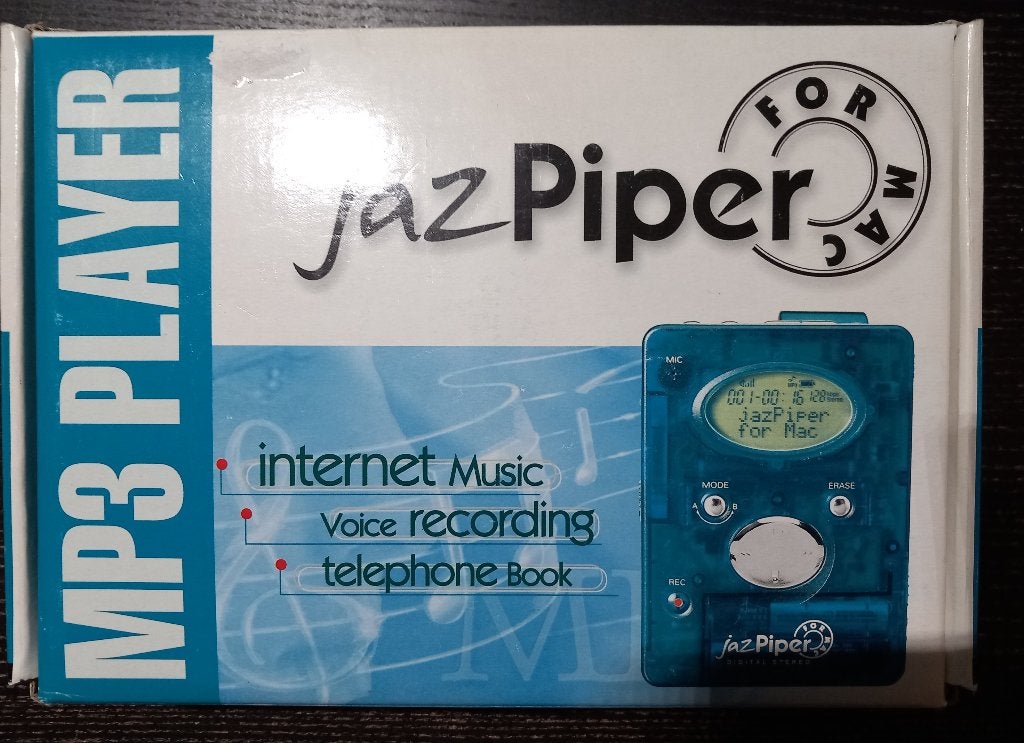 MP3 speler voor MAC (vintage apparatuur), Computers en Software, Ophalen of Verzenden, Zo goed als nieuw, Overige typen, Herschrijfbaar