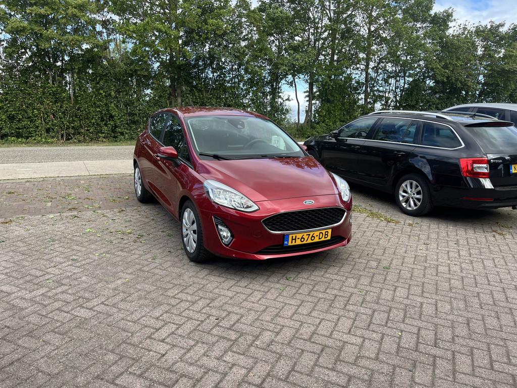 Ford Fiesta 1.0 EcoBoost Connected CRUISE CARPLAY AIRCO, Voorwielaandrijving, 94 pk, Stof, Gebruikt