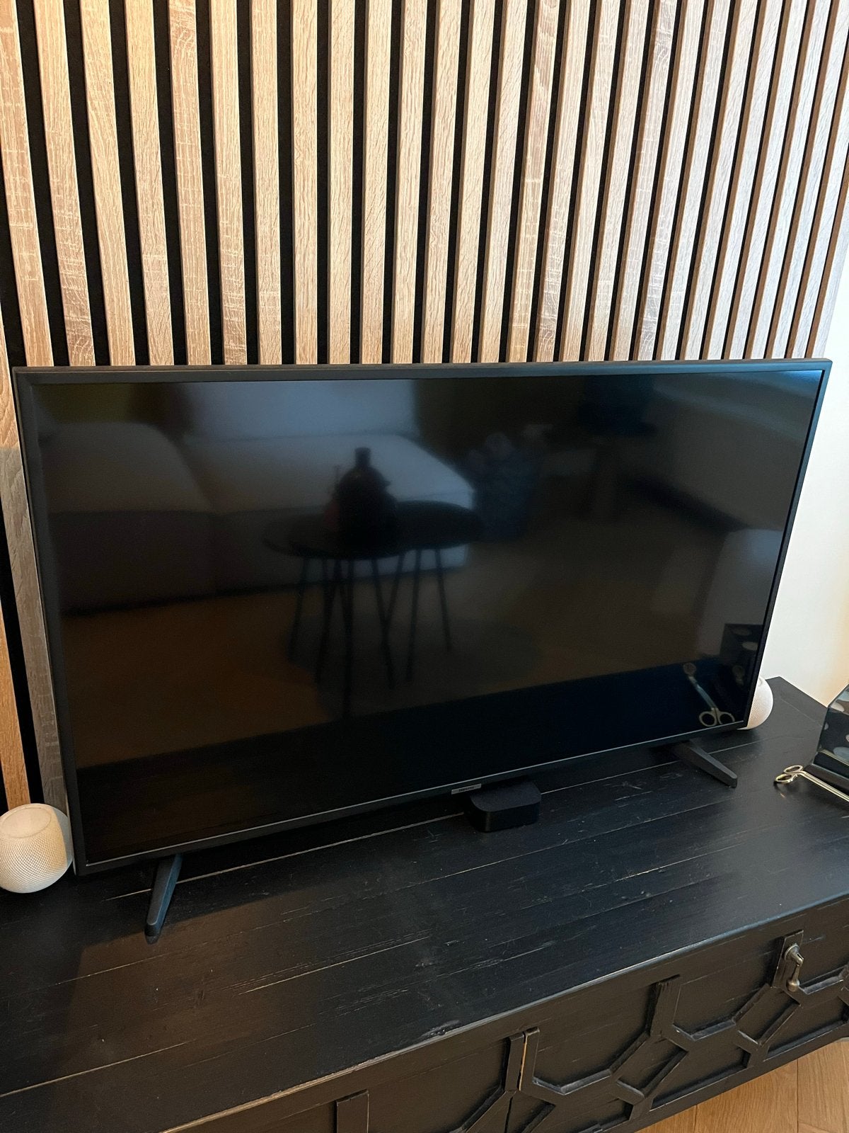 Smart TV 43 inch - Samsung ue43ru7020w, 50 Hz, Zo goed als nieuw, 100 cm of meer, 4k (UHD)