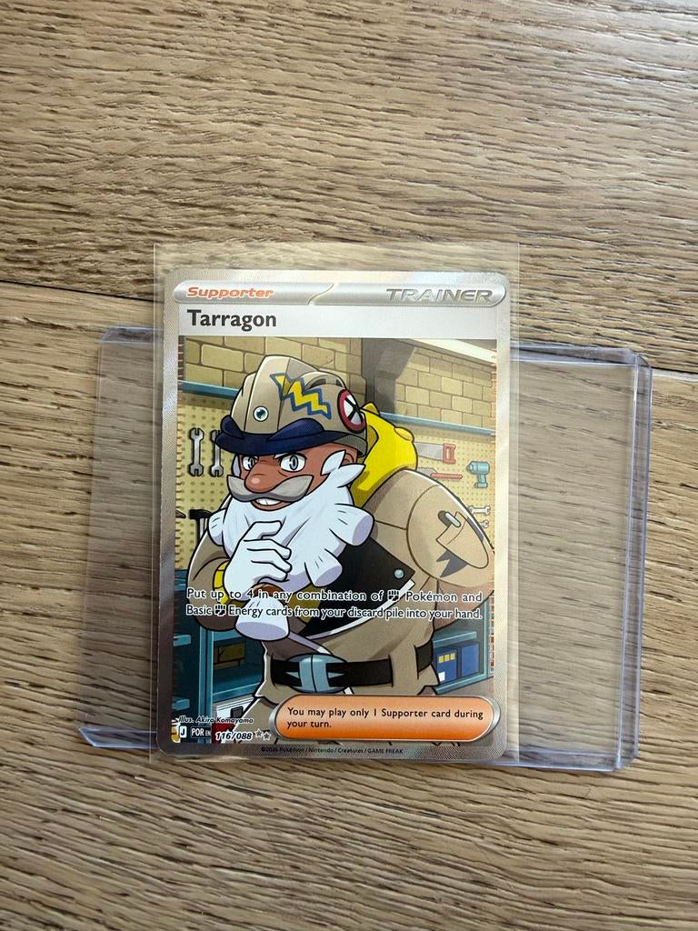 Pokemon TCG Tarragon Full-Art POR 116 Perfect Order, Ophalen of Verzenden, Nieuw, Losse kaart