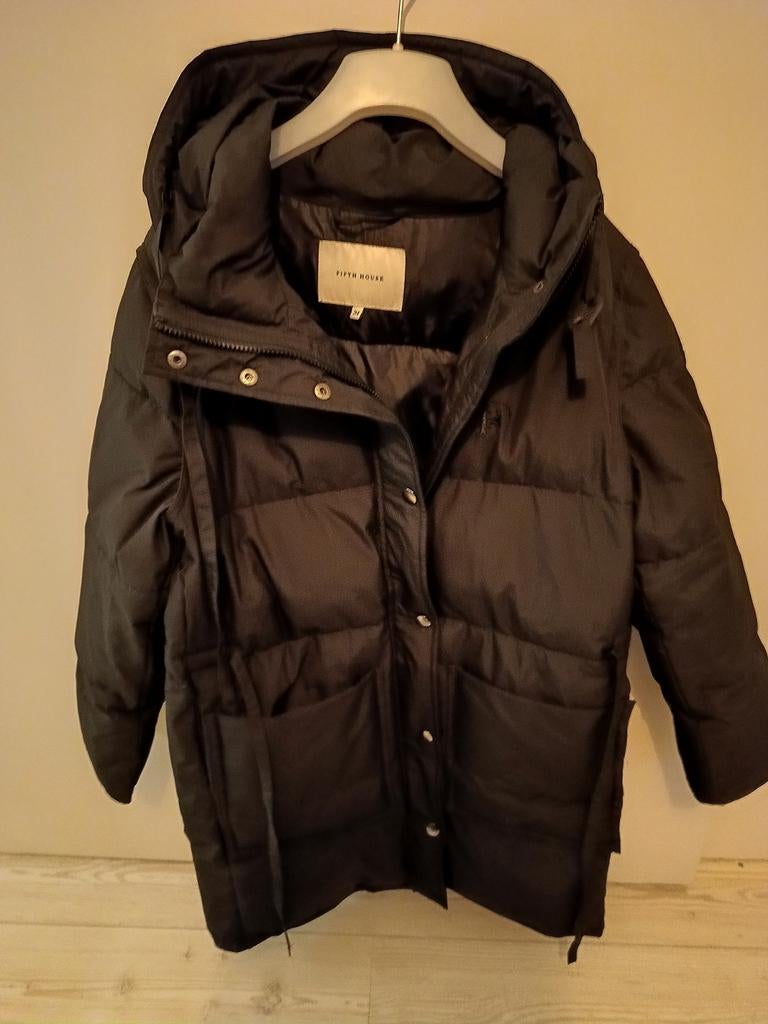 Fifth House puffer coat zwart, maat XS, Zwart, Ophalen of Verzenden, Zo goed als nieuw, Fifth House