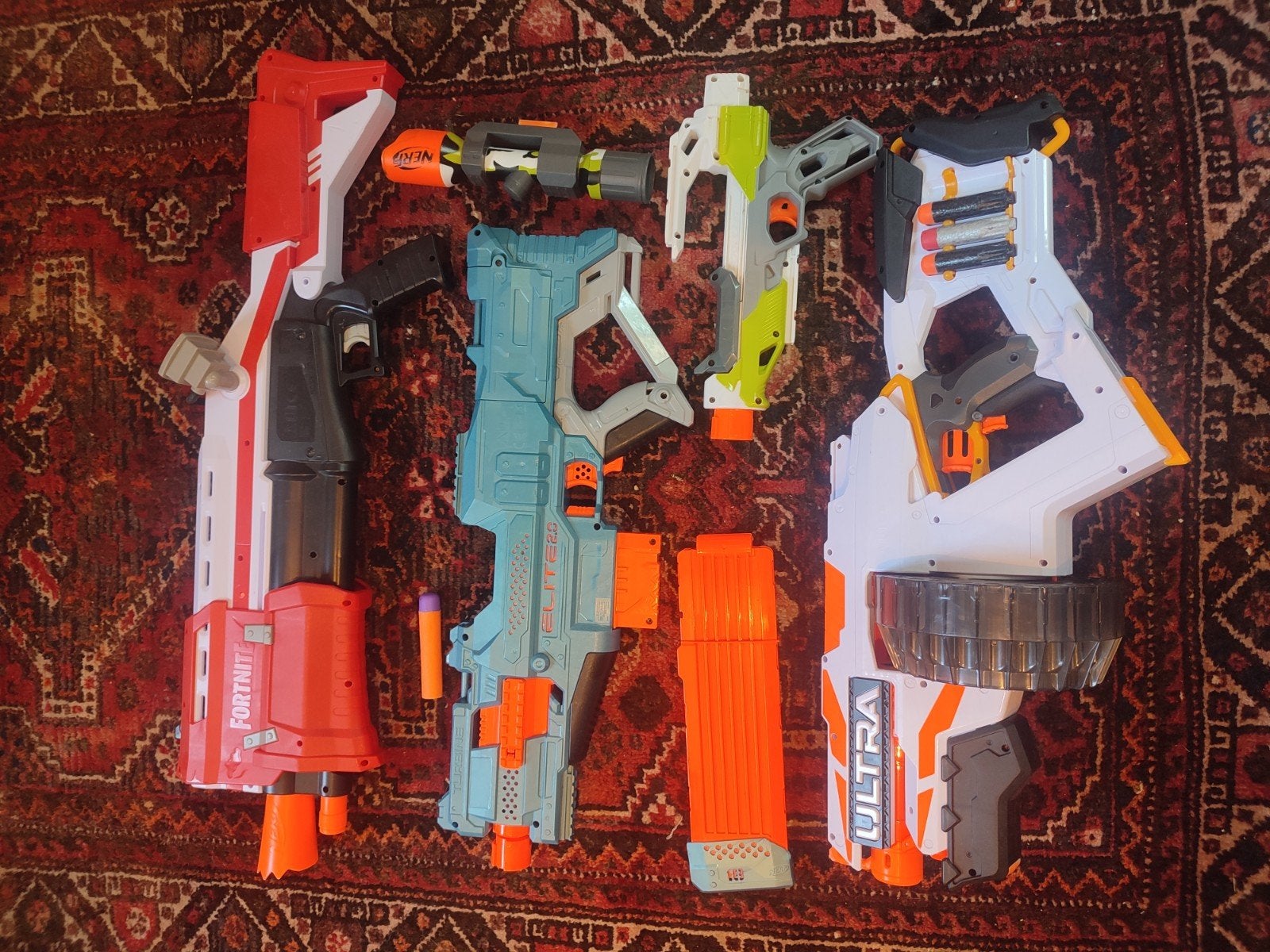 Nerf Blaster Collectie: Fortnite, Elite, Ultra, Ophalen of Verzenden, Gebruikt