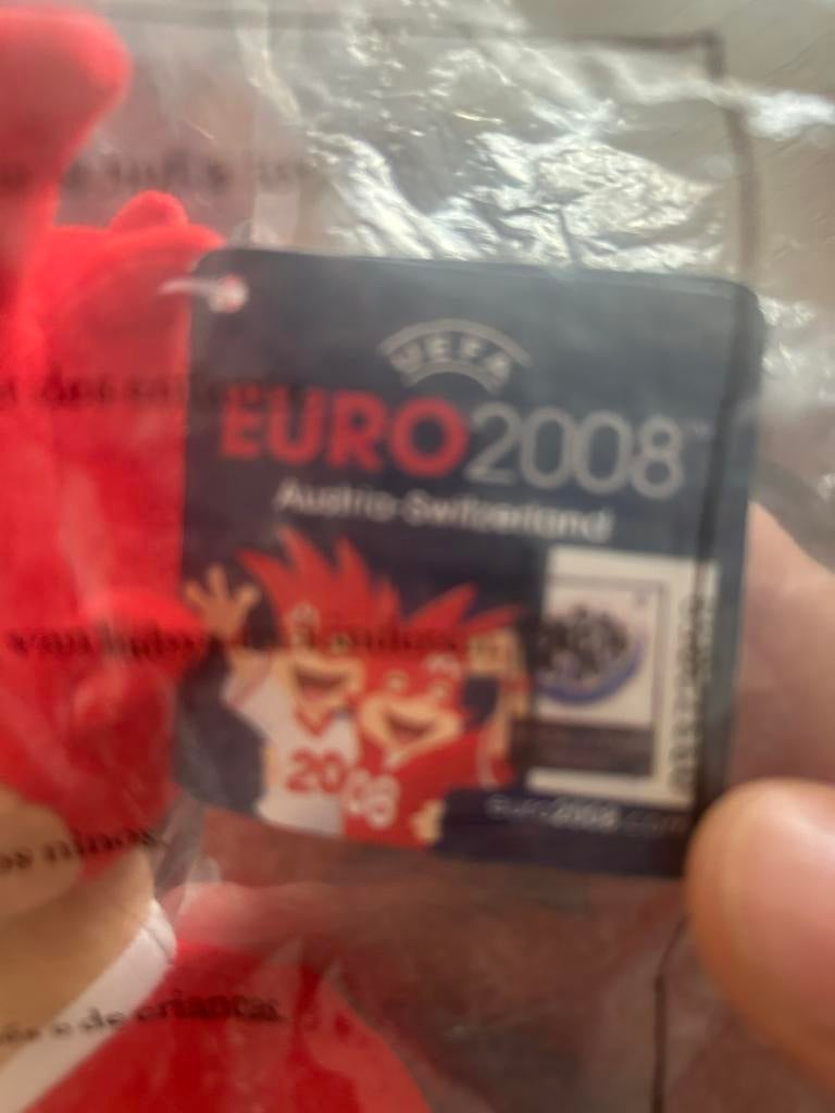 UEFA EURO 2008 Mascottes Trix & Flix Knuffels Nieuw, Overige merken, Overige karakters, Overige typen, Nieuw