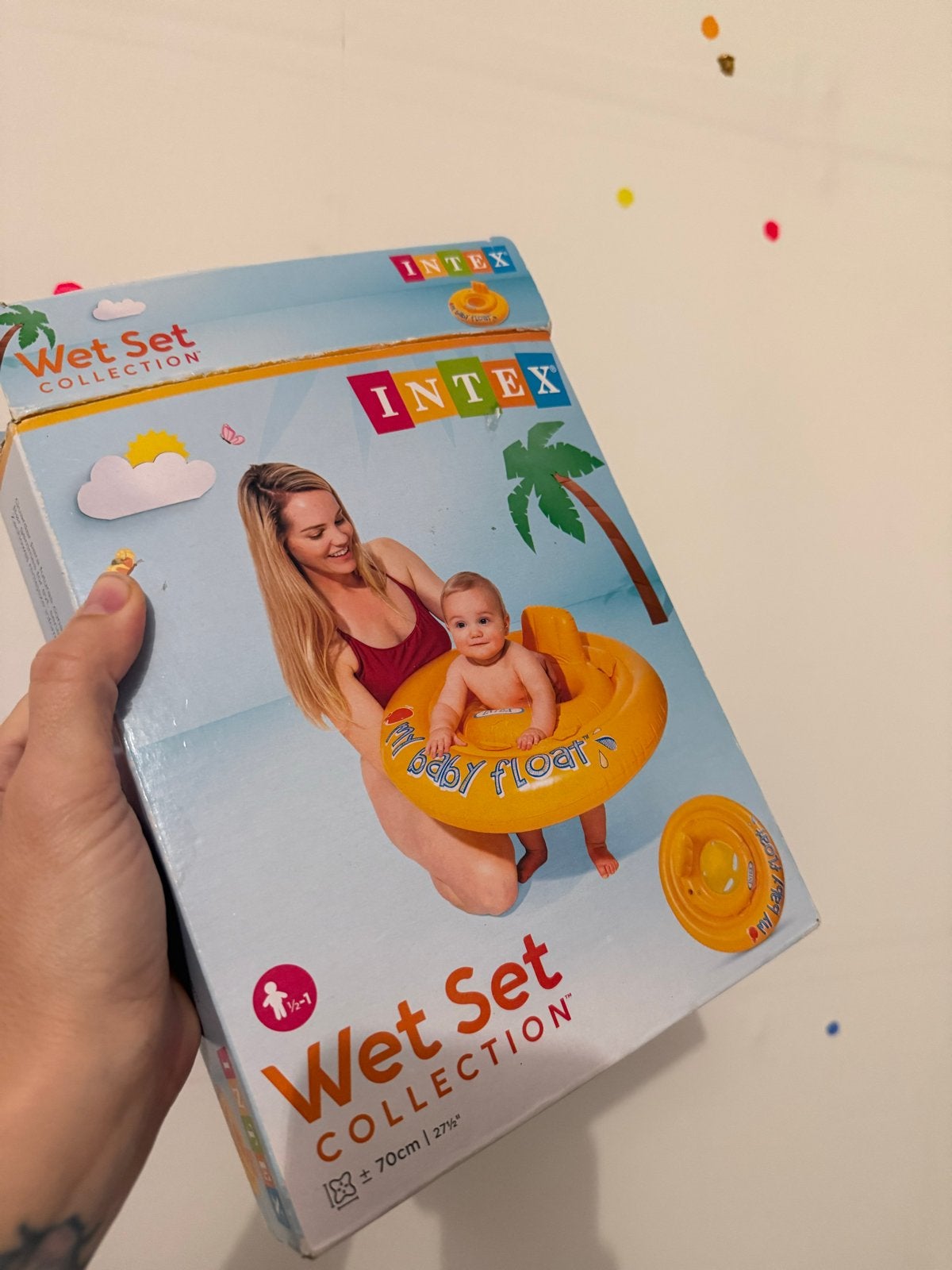 Intex Baby Float Zwemband - Opblaasbaar Babyzwembad, Zwemband, Intex, Nieuw, Ophalen of Verzenden