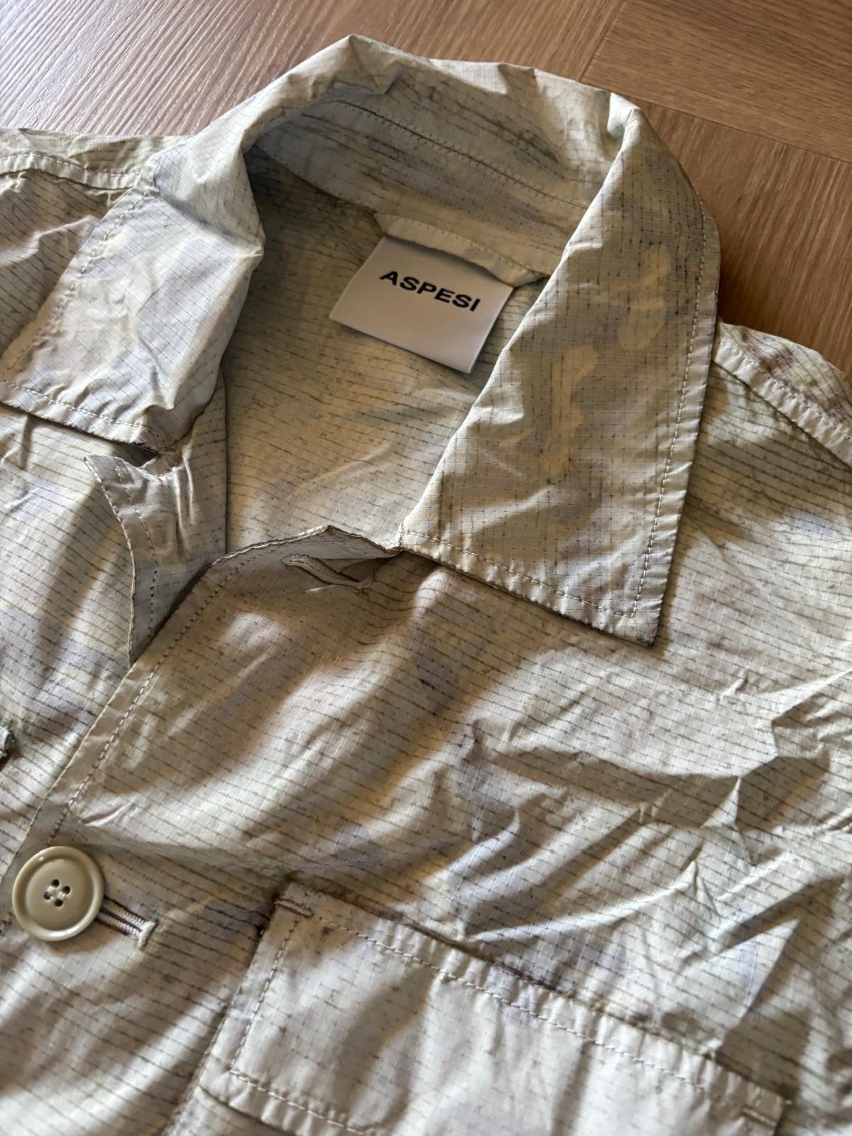 Jack van Aspesi camouflage maat L, Maat 52/54 (L), Ophalen of Verzenden, Groen, Aspesi