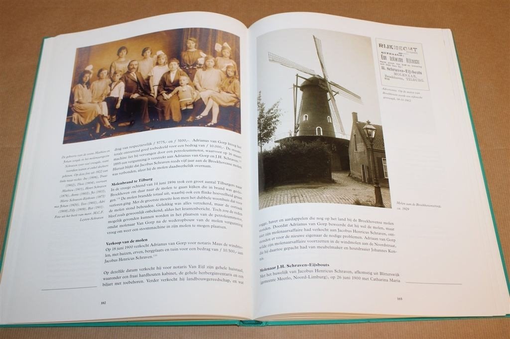 Molens, Maalderijen en Meelfabrieken in Tilburg, Boeken, Ophalen of Verzenden, Gelezen