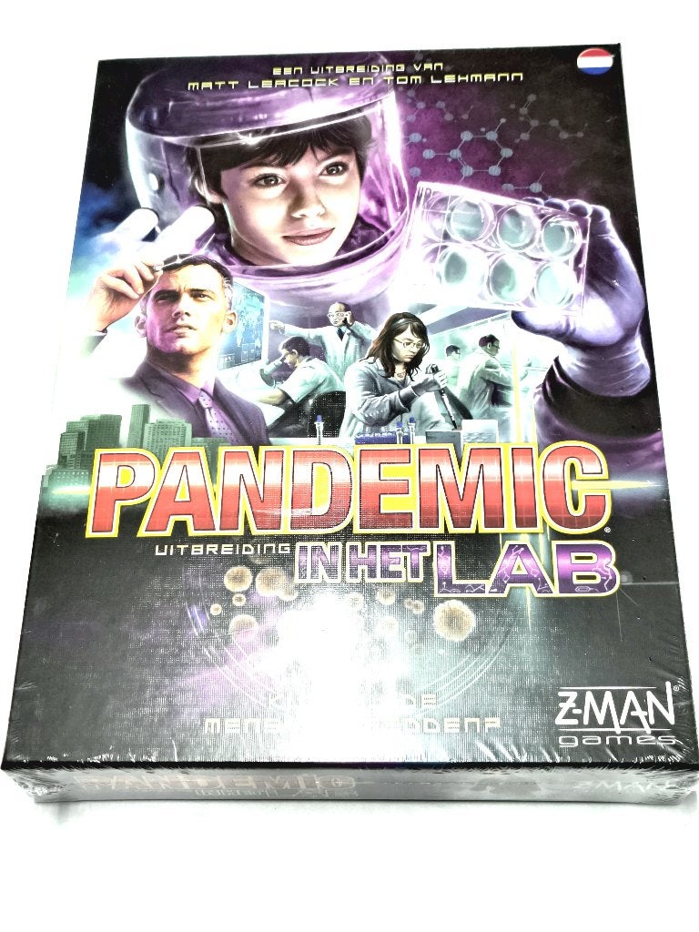 Pandemic In Het Lab NL, Info.nl@asmodee.com, Asmodee The Netherlands, Z-Man Games, Vossenbeemd 51  ⠀ ⠀5705 CL ⠀HELMOND  ⠀ ⠀Nederland