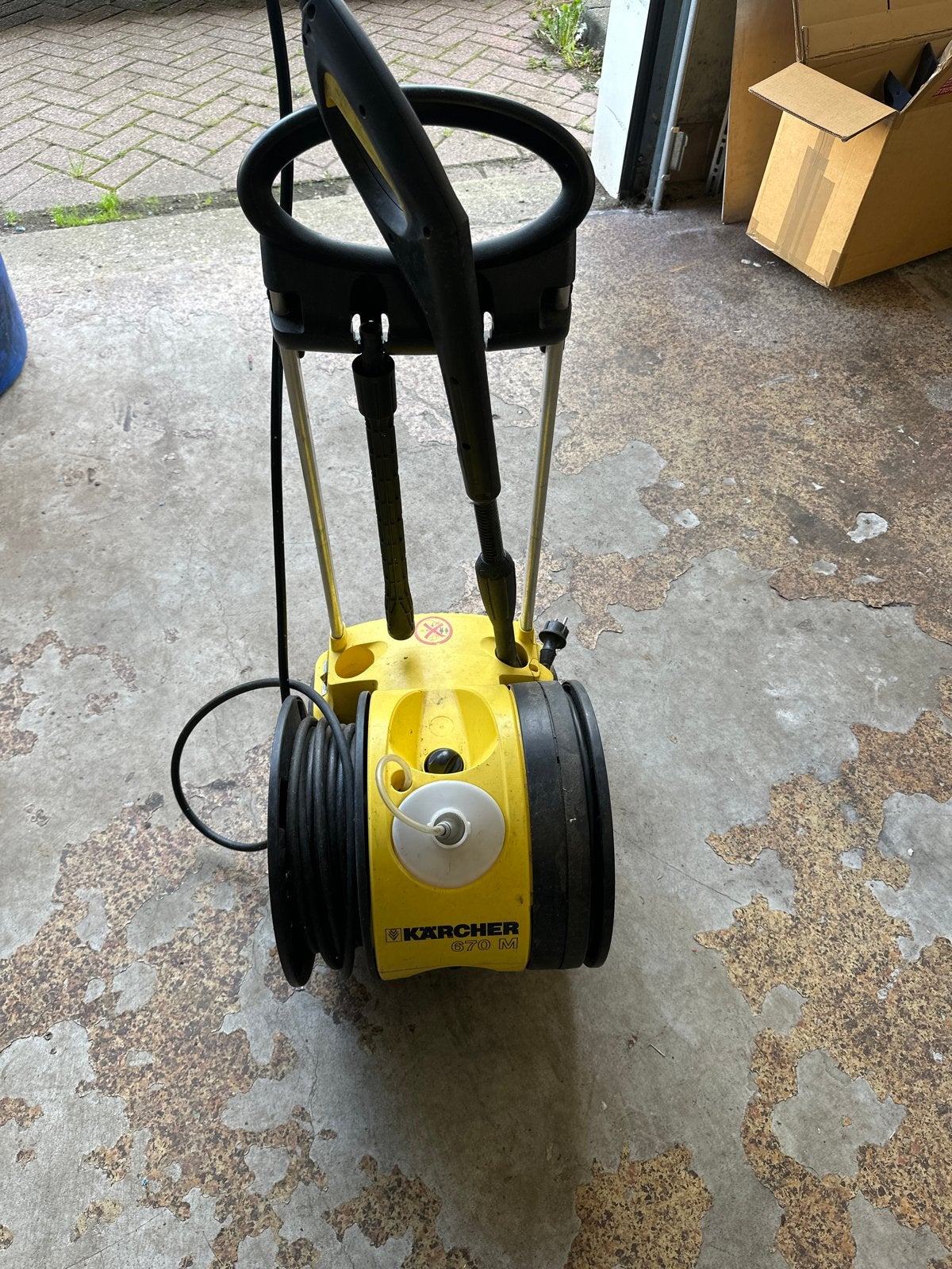 Kärcher hogedrukreiniger K 670 M, Ophalen, Gebruikt, Elektrisch