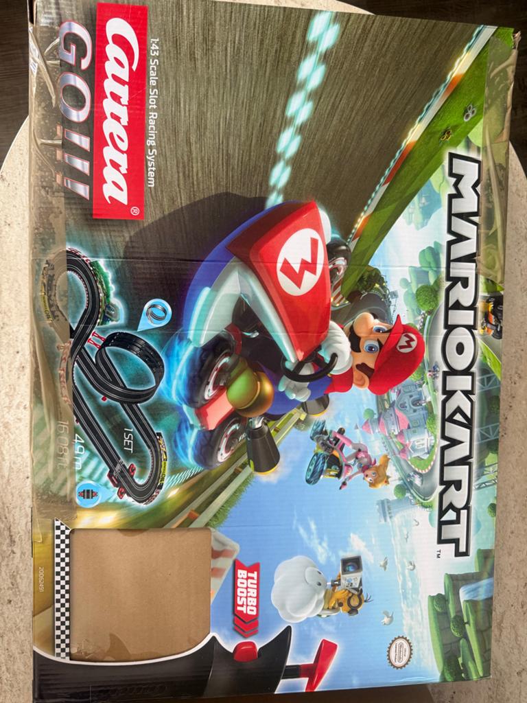 Carrera GO!!! Mario Kart Racebaan - Zo goed als nieuw!, Ophalen, Racebaan, Carrera, Zo goed als nieuw