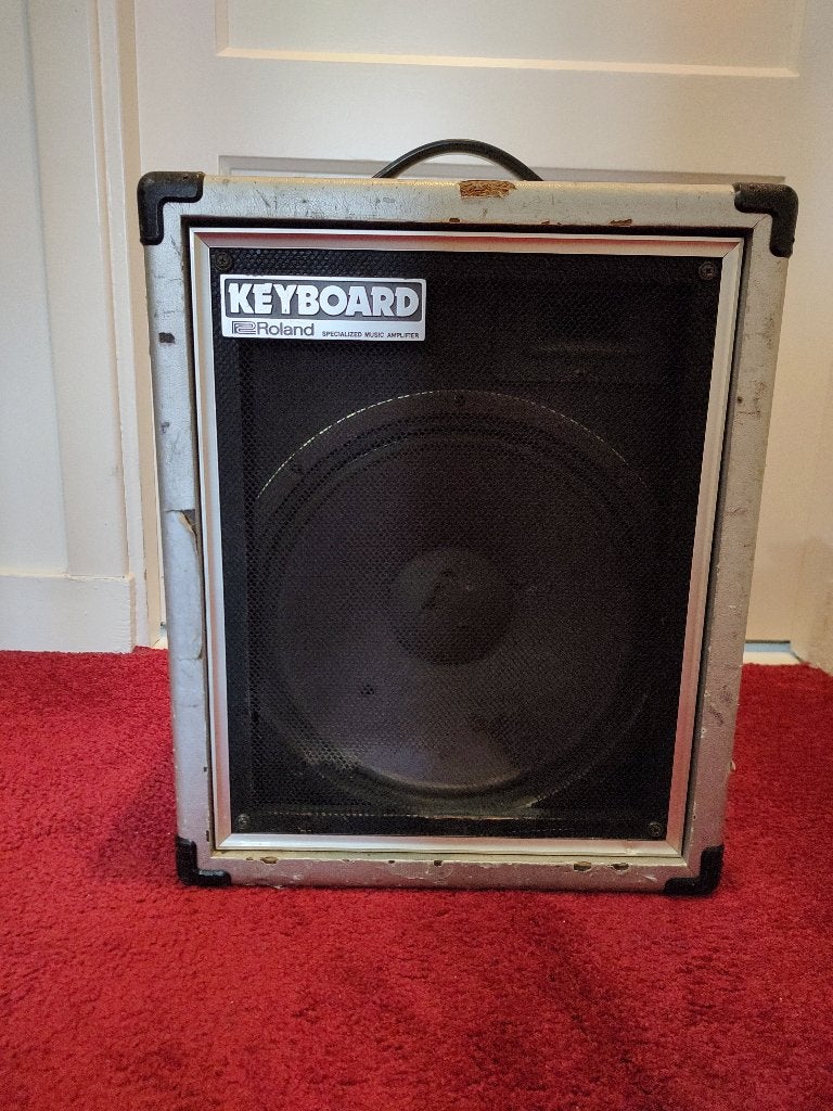 Roland Cube-60 keyboard versterker, Muziek en Instrumenten, Versterkers | Bas en Gitaar, Ophalen, Gebruikt, Gitaar, 50 tot 100 watt