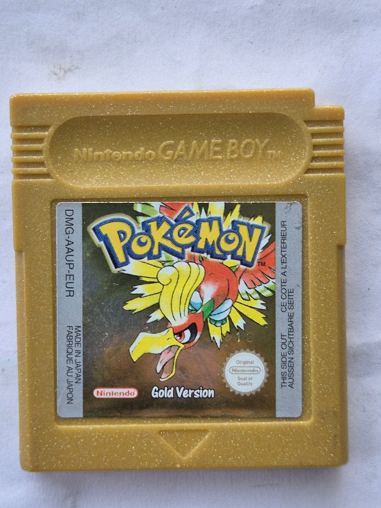 POKEMON gold, Gebruikt, 1 speler, Racen en Vliegen, Ophalen of Verzenden