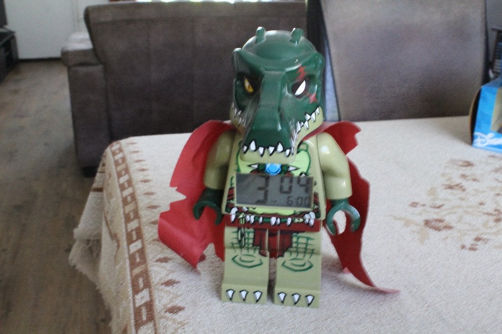 Lego 9000577 Ninjago Wekker, Gebruikt, Lego, Ophalen of Verzenden, Compleet