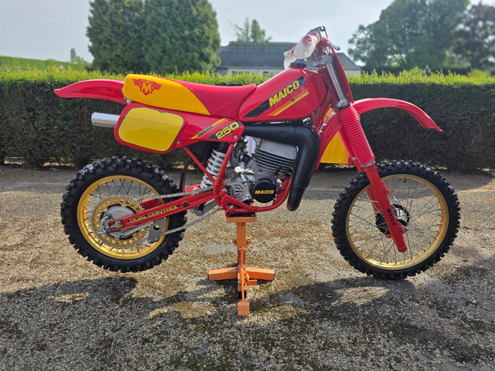 Maico 250cc Spider 1983 Bellen, 250 cc, Crossmotor, 1 cilinder