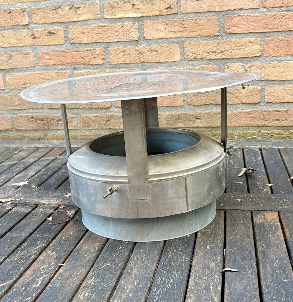Schoorsteen regenkap d 25cm, Ophalen, Gebruikt, Ventilator en Afzuiger