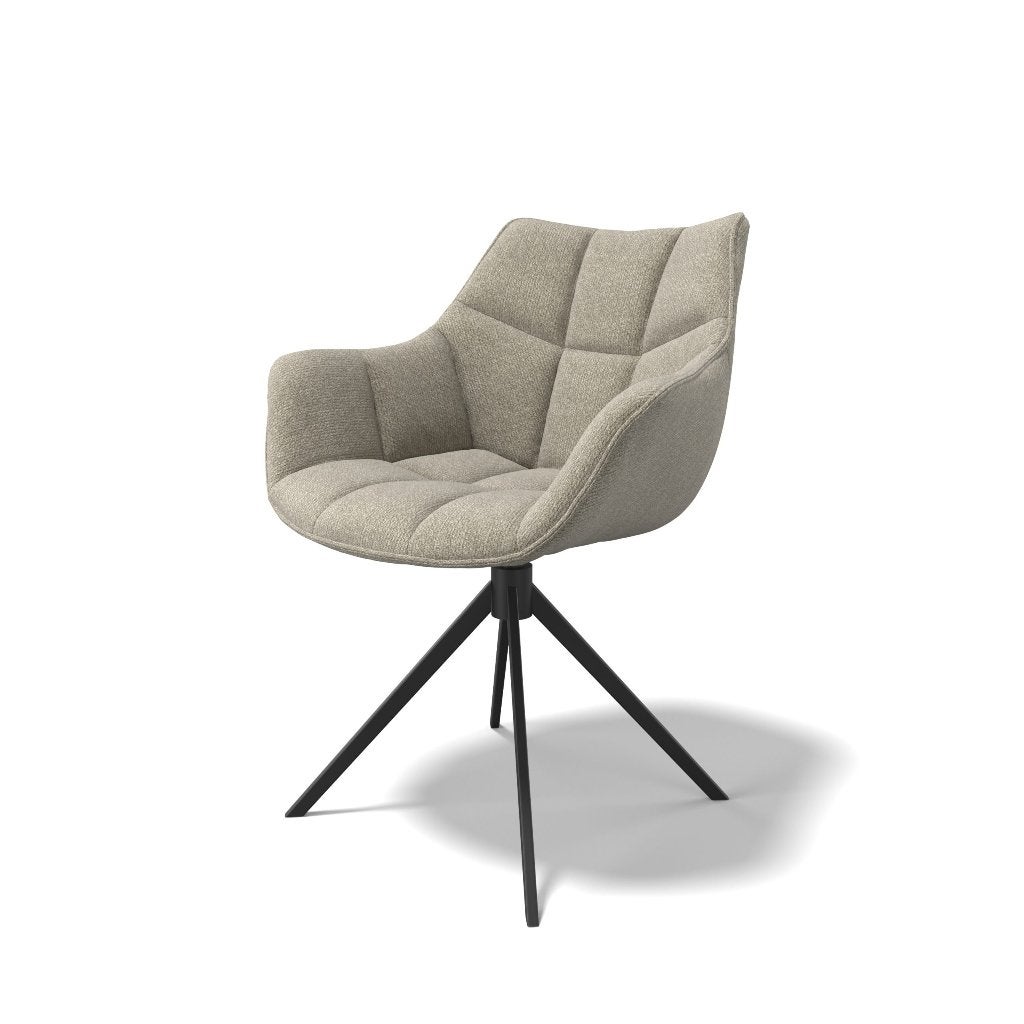 Eetkamerstoel Alfie l Gusj l van €309,- voor €179,-, Ophalen, Nieuw, Eén, Stof