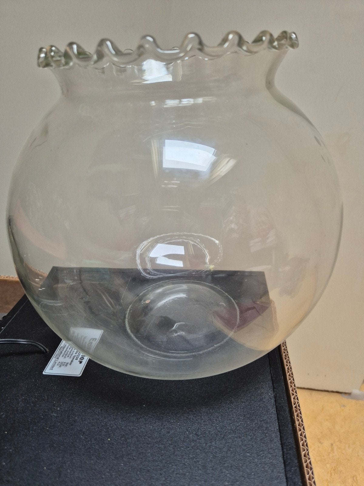 vissenkom, Ophalen, Zo goed als nieuw, Glas