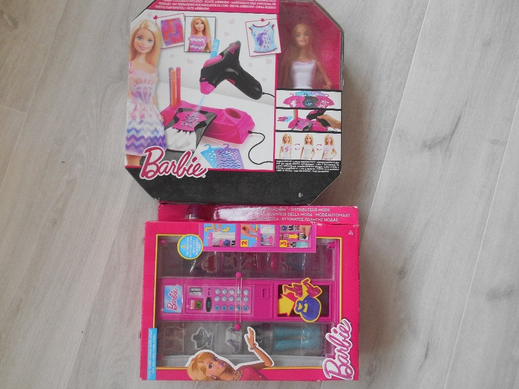 Barbie Airbrush kleding ontwerper Nieuw Verjaardag Kado tip, Kinderen en Baby's, Speelgoed | Educatief en Creatief, Ophalen of Verzenden
