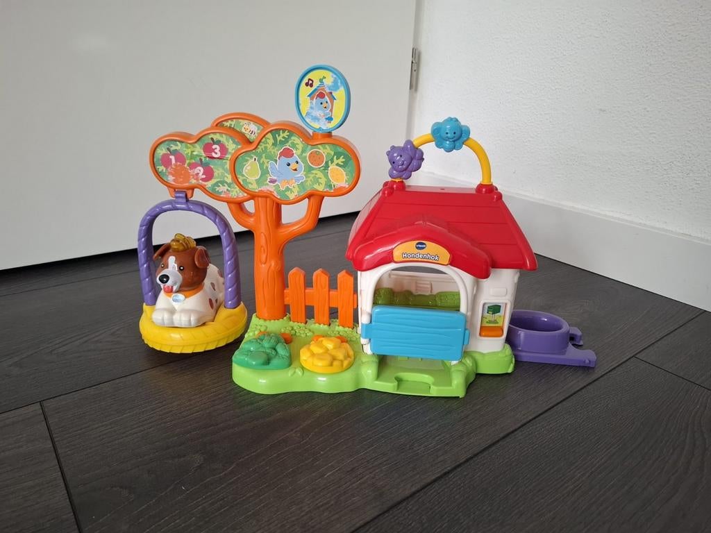 VTech Zoef Zoef Dieren Hondenhok en Boom Speelset, Ophalen, Gebruikt, Jongen of Meisje
