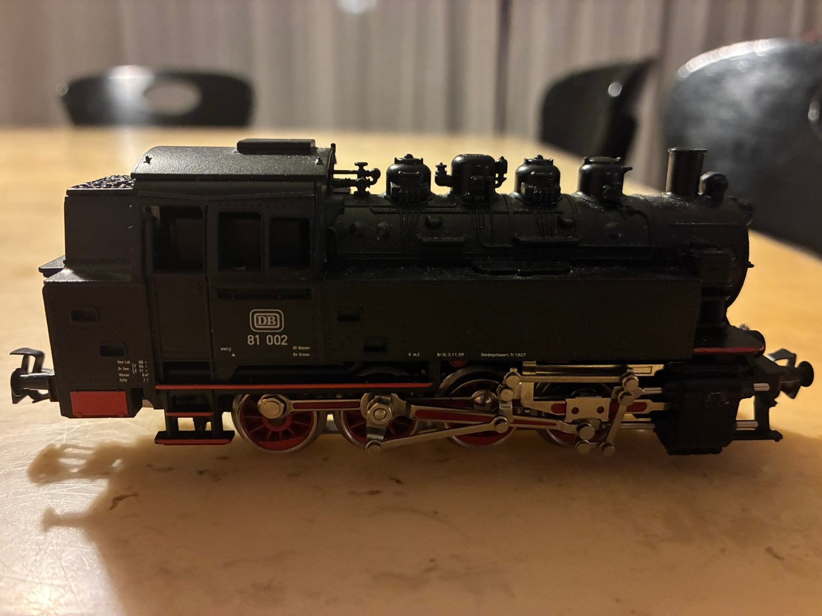 Marklin BR81, M30321.10, uit startset 29185, 60760 decoder, Wisselstroom, Locomotief, Ophalen of Verzenden, Zo goed als nieuw