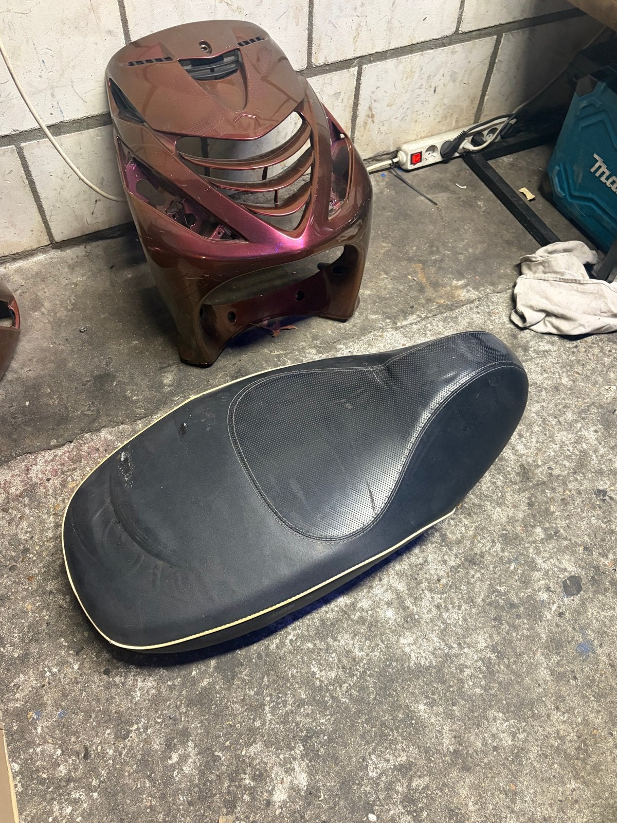 Zadel Vespa Sprint - Gebruikt, Ophalen, Gebruikt, Zadel, Vespa