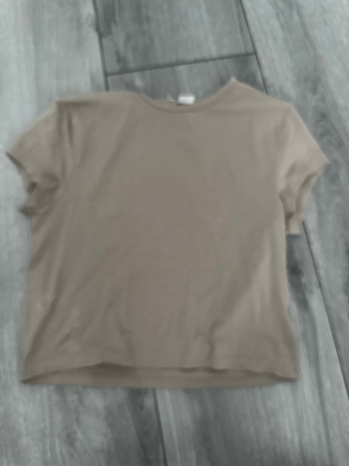 Gloednieuw beige shirt - Maat M, Maat 38/40 (M), Beige, Nieuw, Ophalen of Verzenden