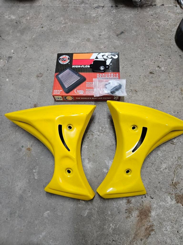 Yamaha FZ1 Ermax radiateur kap en K&N filter, Ophalen of Verzenden, Gebruikt