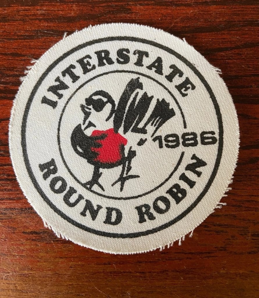 Interstate Round Robin run 1986 - BRAND NEW - patch, Verzamelen, Ophalen of Verzenden, Zo goed als nieuw, Motoren