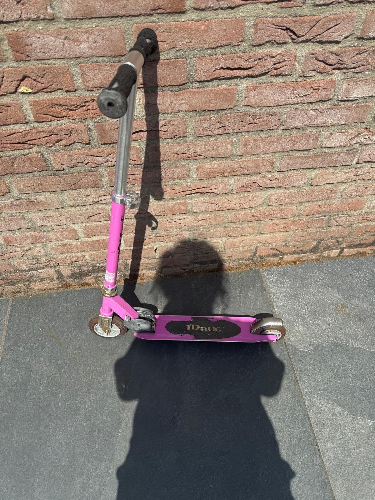 Roze JD Bug step - Gebruikt, Fietsen en Brommers, Steps, Ophalen, Gebruikt, Gewone step